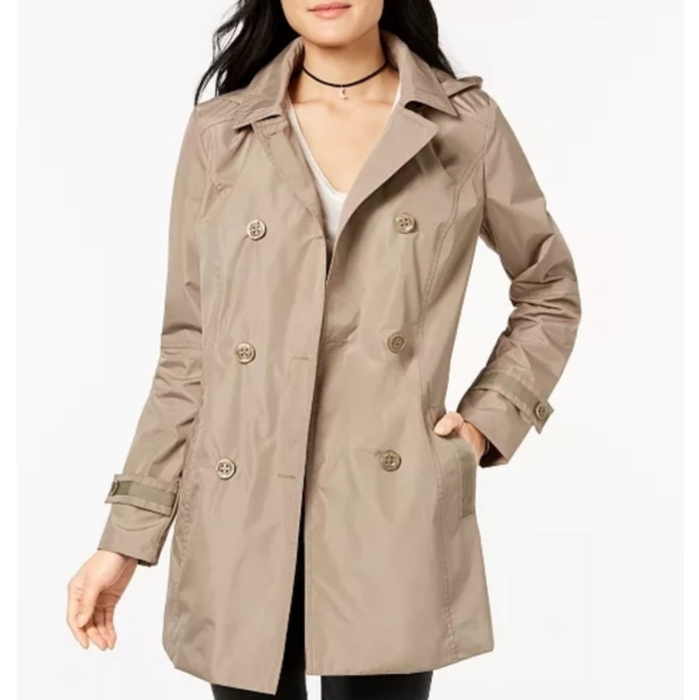 NWT Celebrity Pink Juniors' Hooded Trench Coat